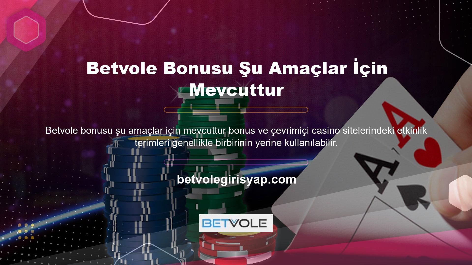 Betvole, mükemmel hizmet ve bonusların yanı sıra büyüleyici kampanyalara sahip bir sitedir